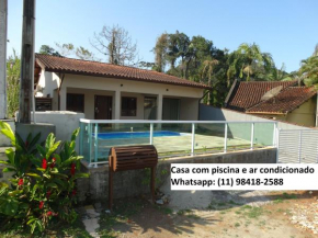 Lagoinha Ubatuba Salga - Casa com Piscina e ar condicionado